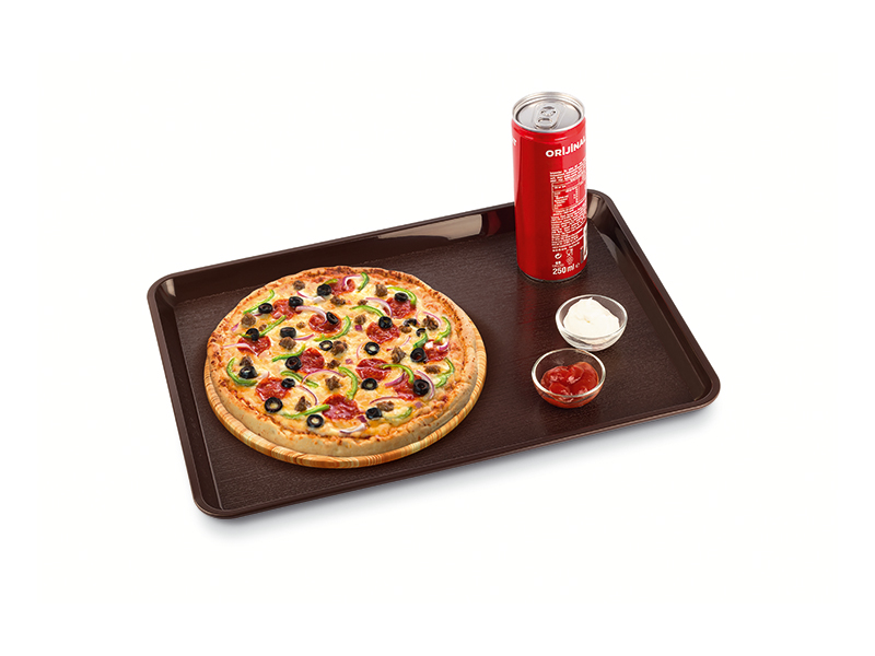(36 X 26,5 X 2 CM) FROSTED SERVICE TRAY M-264